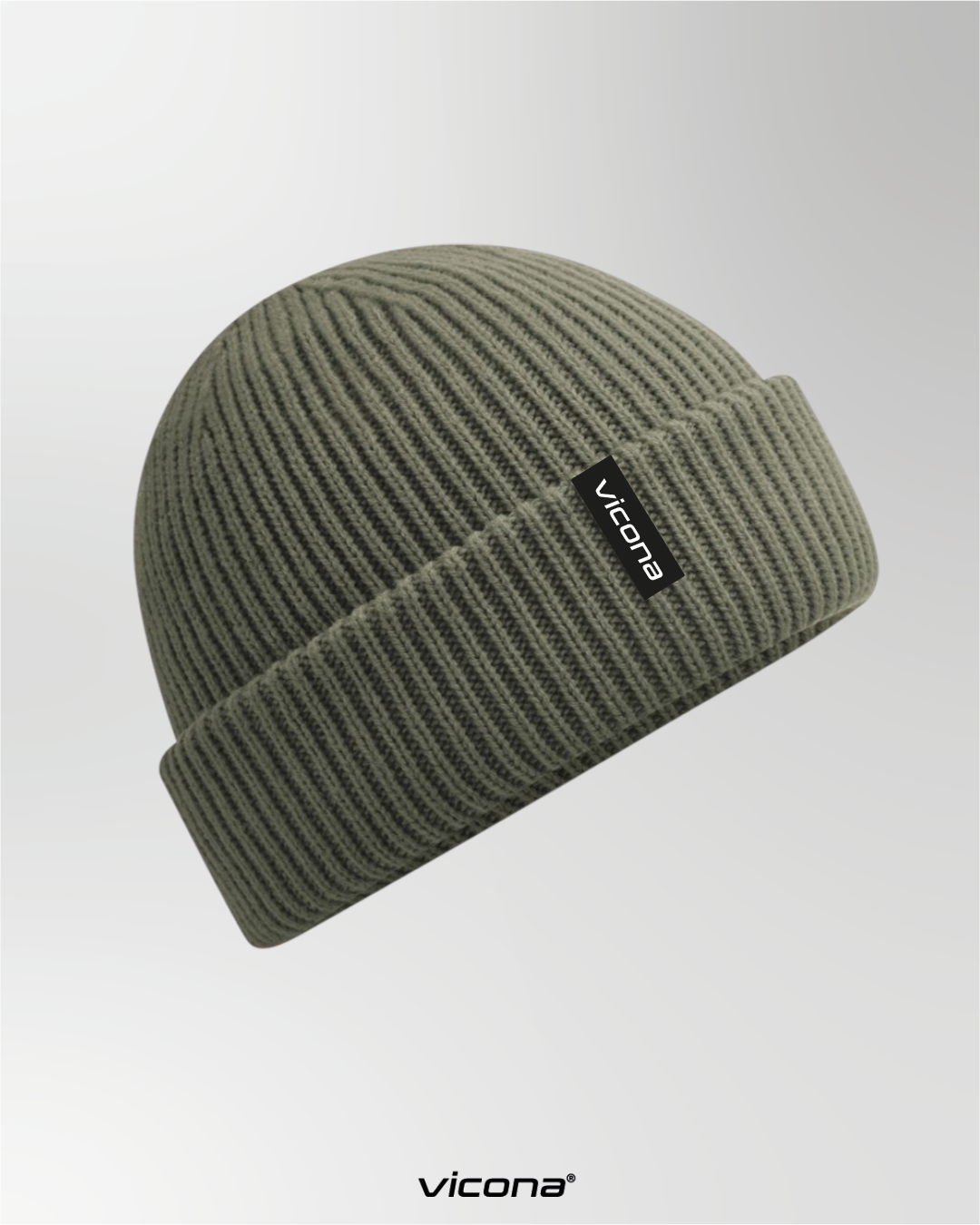 Monti Beanie olivgrün