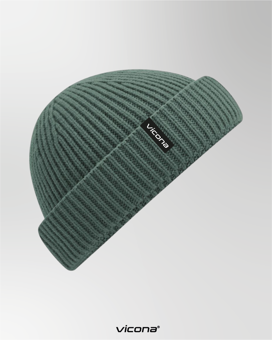 Riva Beanie marinegrün