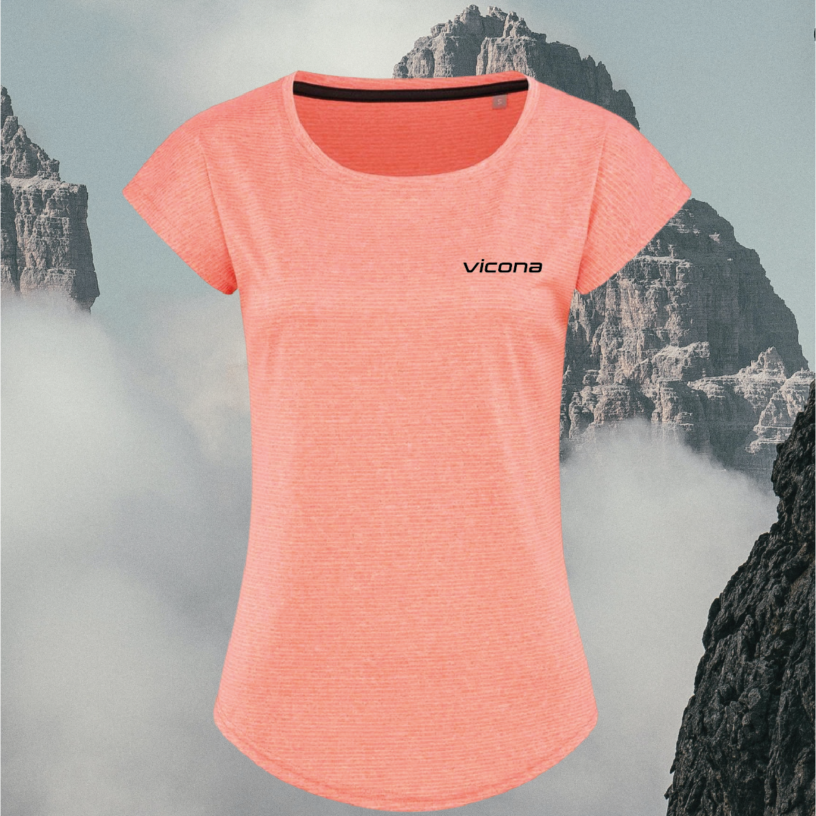 Brezza Sportshirt Damen korall
