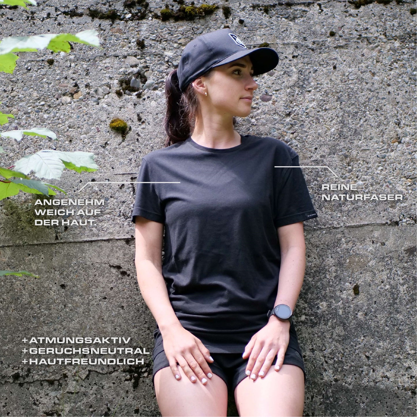 Tencel, Sportshirt, Lyocell, Sport Shirt, Bio Baumwolle, Naturfaser, weich, Modal, Sportswear, nachhaltig, nachhaltige Sportmode, Running, Hiking, Fitness, Outdoor Shirt