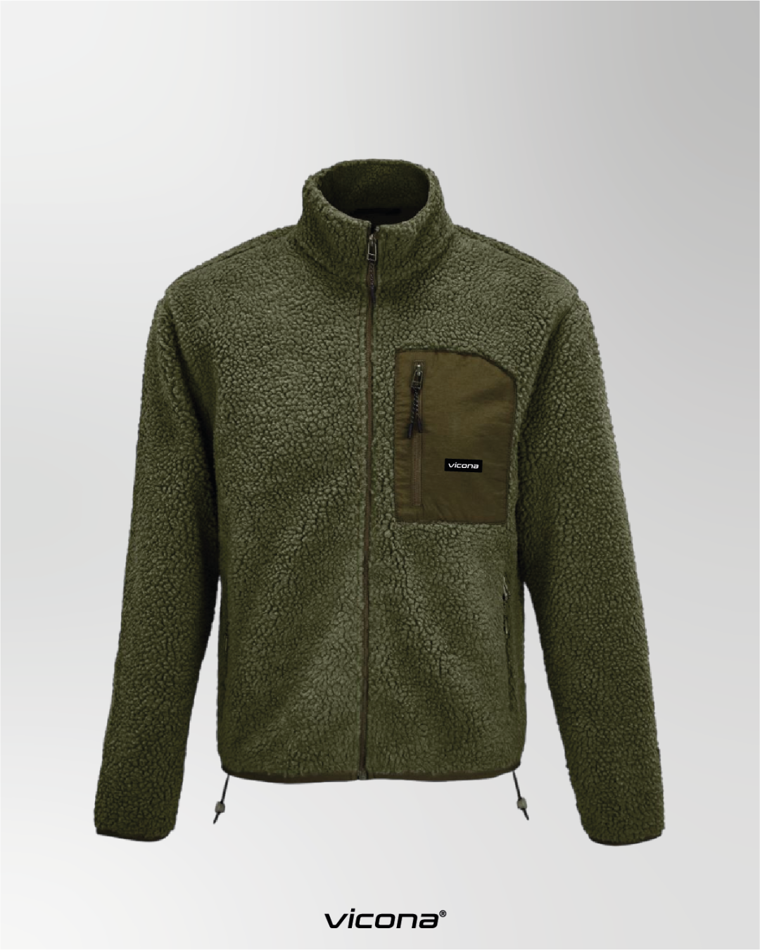 Monti fleece jacket green (Uni)