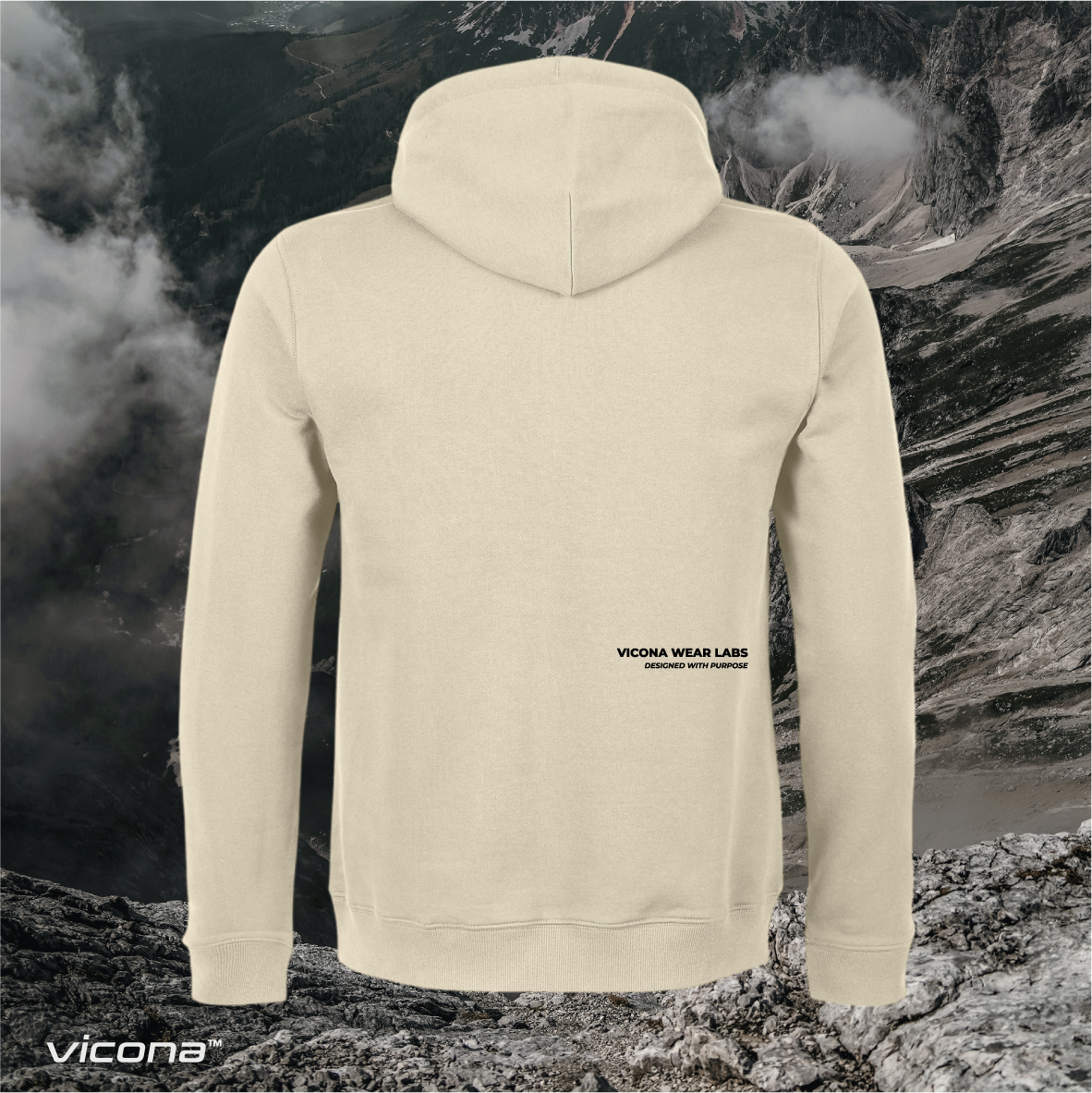 Hoodie, Sweater, Baumwolle, Sportmode, Alpen, Outdoor Bekleidung, Sportswear, nachhaltige Mode, nachhaltige Bekleidung, Vicona, Nature, Sportbekleidung