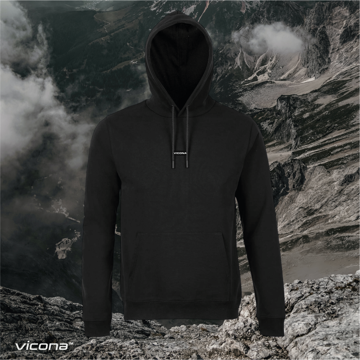 Hoodie, Sweater, Baumwolle, Sportmode, Alpen, Outdoor Bekleidung, Sportswear, nachhaltige Mode, nachhaltige Bekleidung, Vicona, Nature, Sportbekleidung