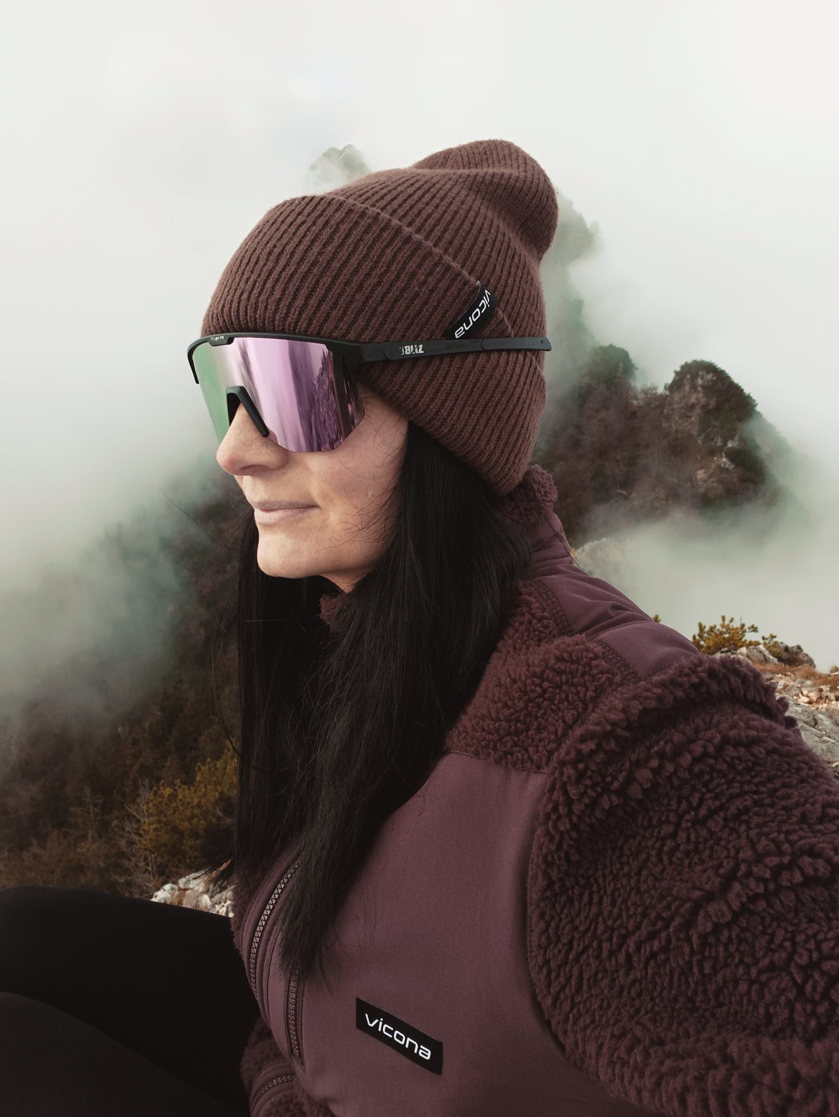 Molli Beanie - walnuss
