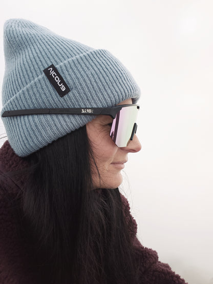 Molli Beanie - hellblau