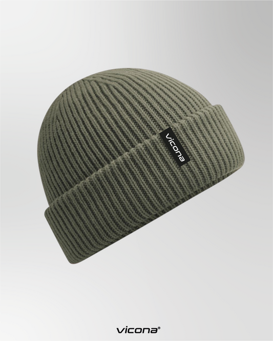 Monti Beanie olivgrün