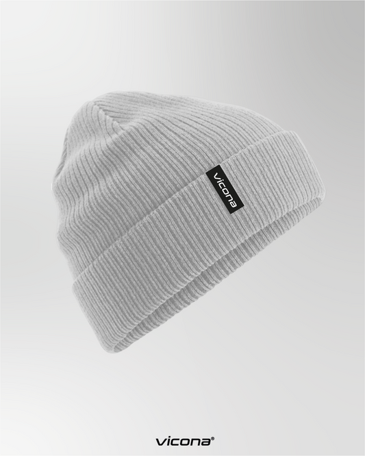 Rocca Beanie hellgrau