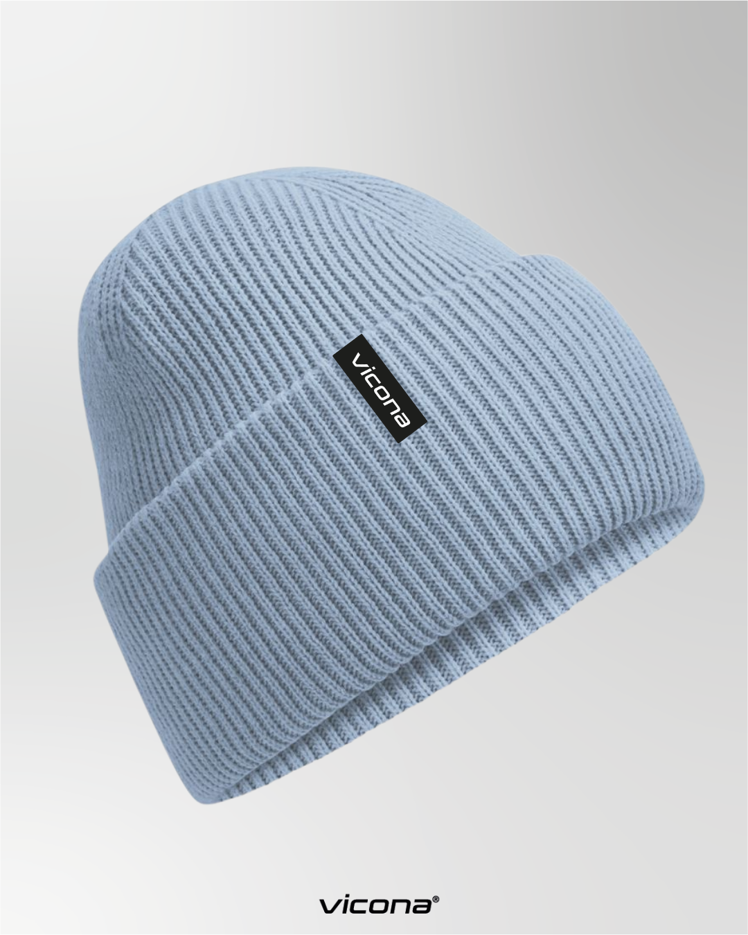 Molli Beanie - hellblau