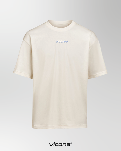 Vicona Shirt aus Bio Baumwolle mit Logo auf der Brust