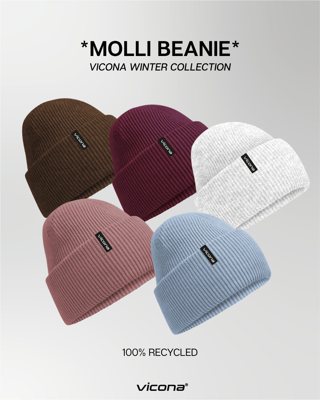 Molli Beanie - rose