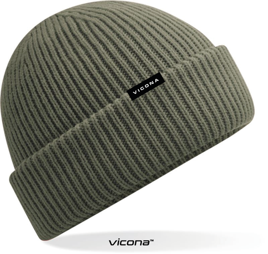 Monti Beanie olivgrün