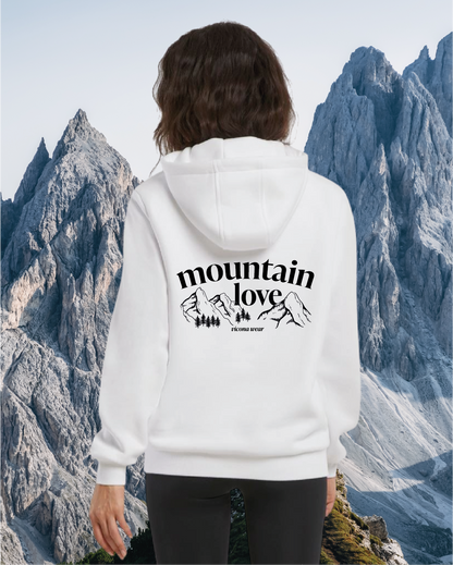Der Mountain Love Hoodie von Vicona.