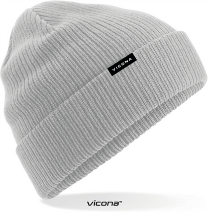 Rocca Beanie hellgrau