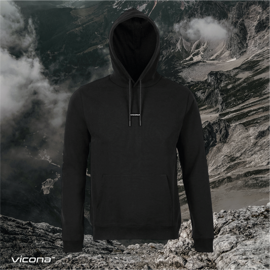 Rocca Hoodie schwarz (Uni)