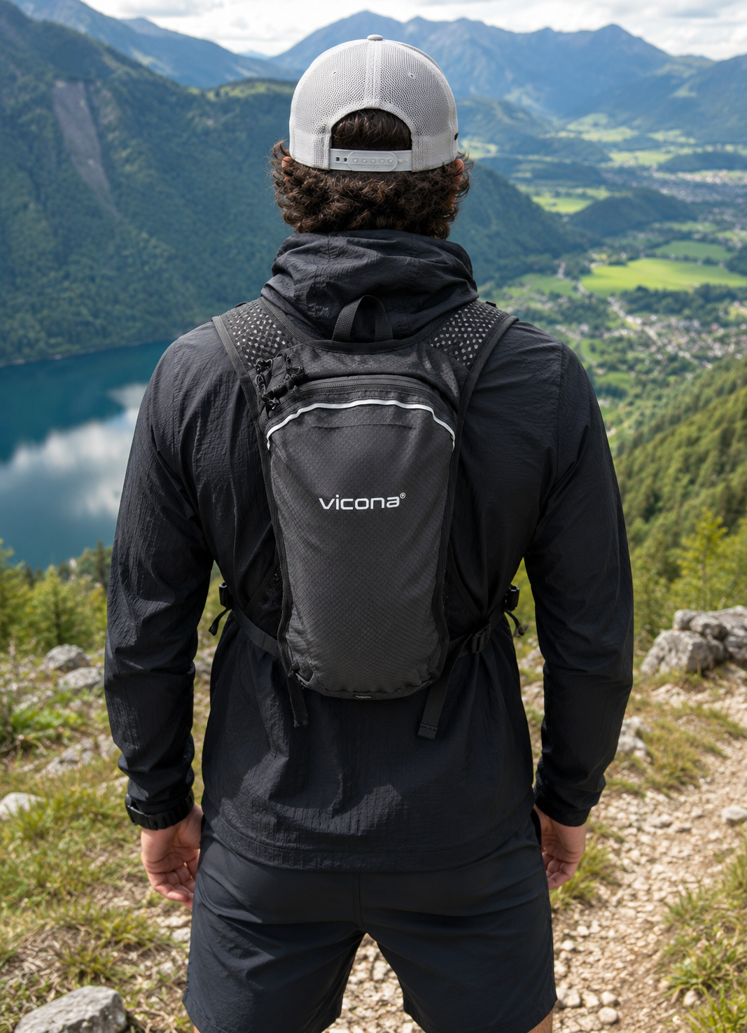 Trail Rucksack für Trailrun und Bergtouren 