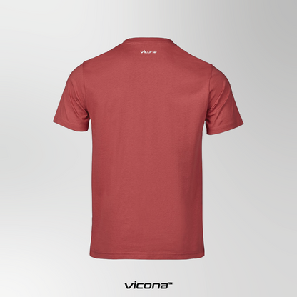 Vistar Organic Shirt cranberry (Uni)