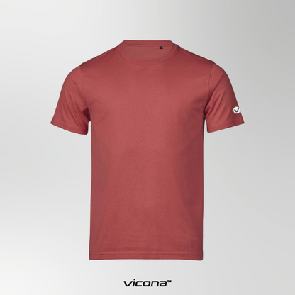 Vistar Organic Shirt cranberry (Uni)